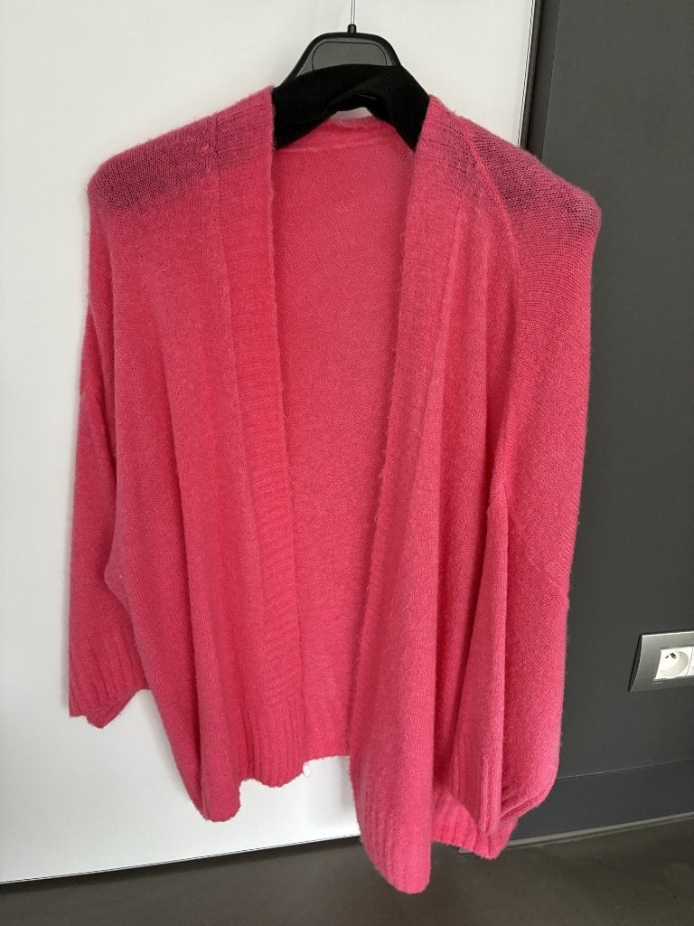 Roze gilet maat onesize van GIKS, Ophalen of Verzenden, Zo goed als nieuw, Maat 36 (S), Giks