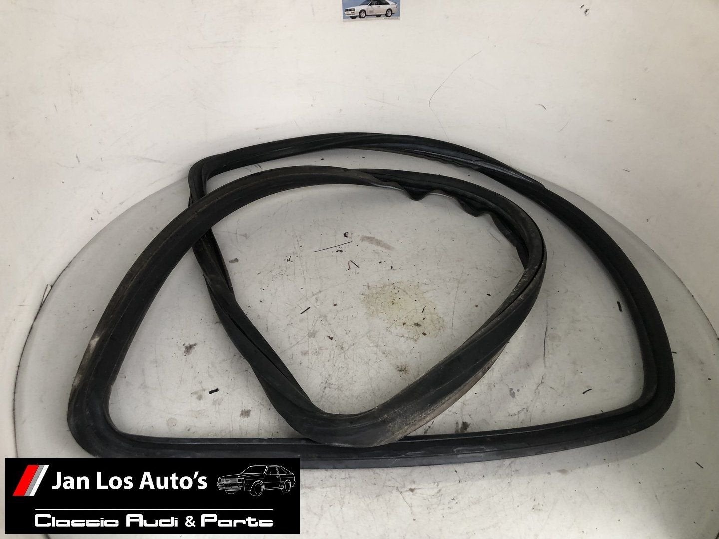 Audi 80 B2 achterruitrubber zwart, Autos : Pièces & Accessoires, -, Audi, Utilisé, -