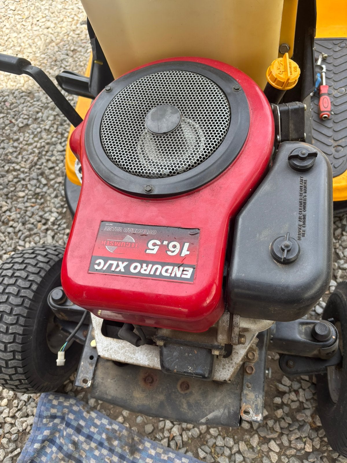 Moteur 16,5 ch, Jardin & Terrasse, Tondeuses autoportées, Enlèvement, Utilisé