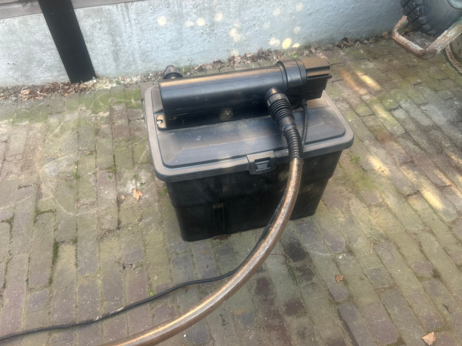 Vijver /aquarium vilter + pomp, Tuin en Terras, Ophalen, Gebruikt, Vijverfilter