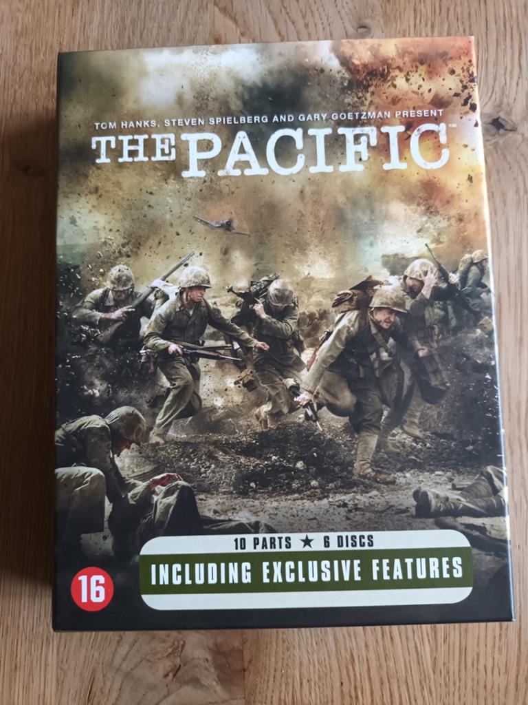 Dvd box the pacific, Vanaf 16 jaar, Ophalen, Zo goed als nieuw, Boxset