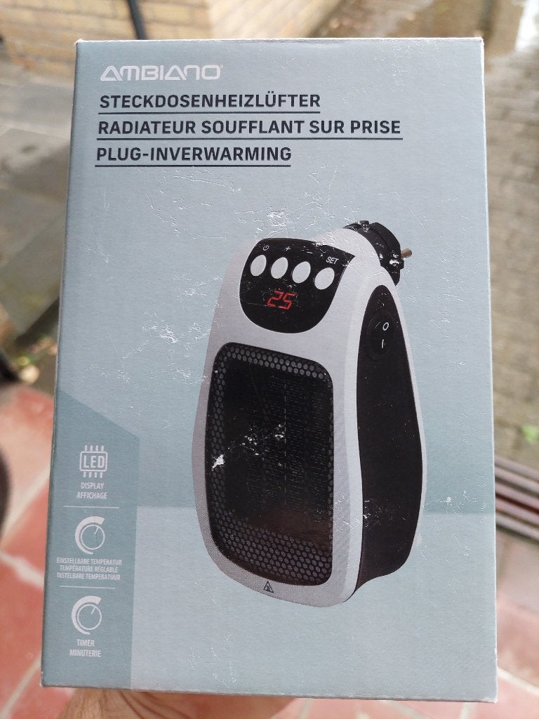 Elektrische verwarming, stormkabel, wasdraad, Ophalen, Zo goed als nieuw