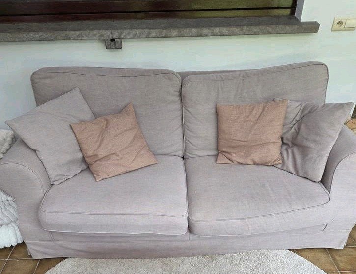 2 persoons zetel beige, Enlèvement