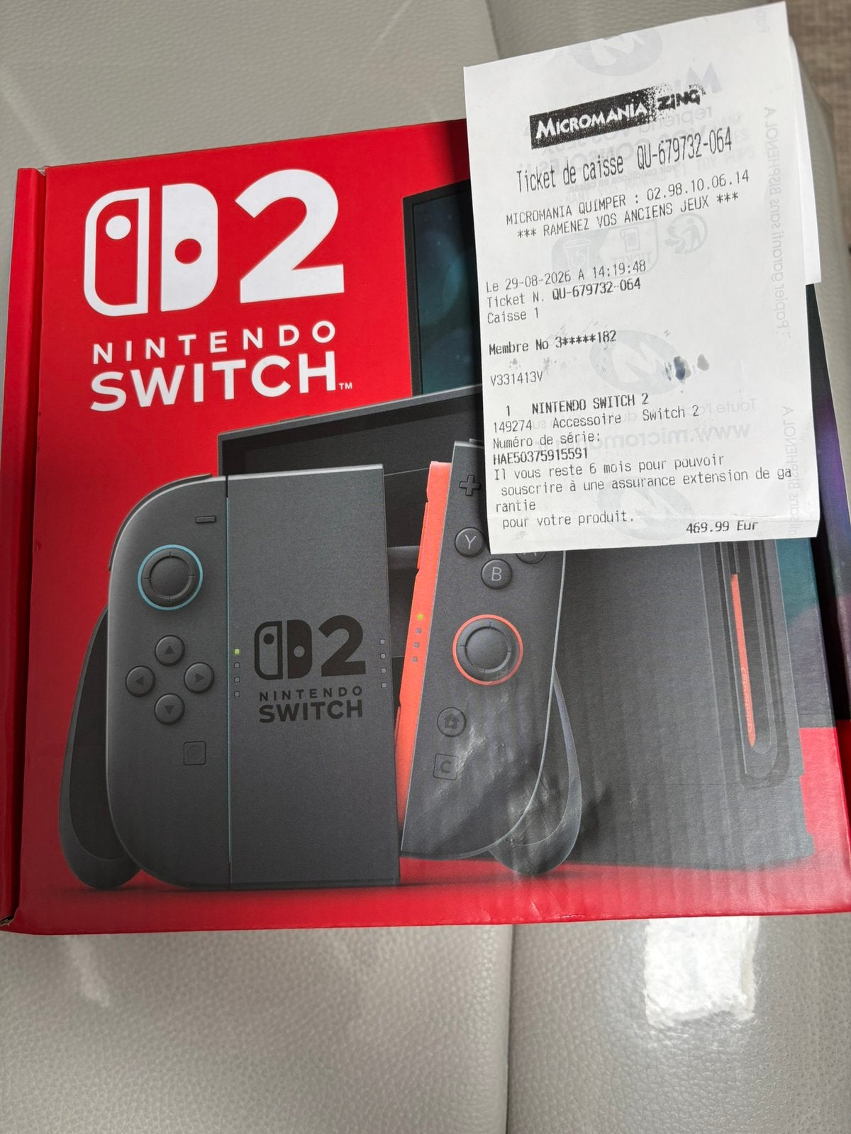 Switch 2, Neuf, Enlèvement, Switch Original, Avec jeux