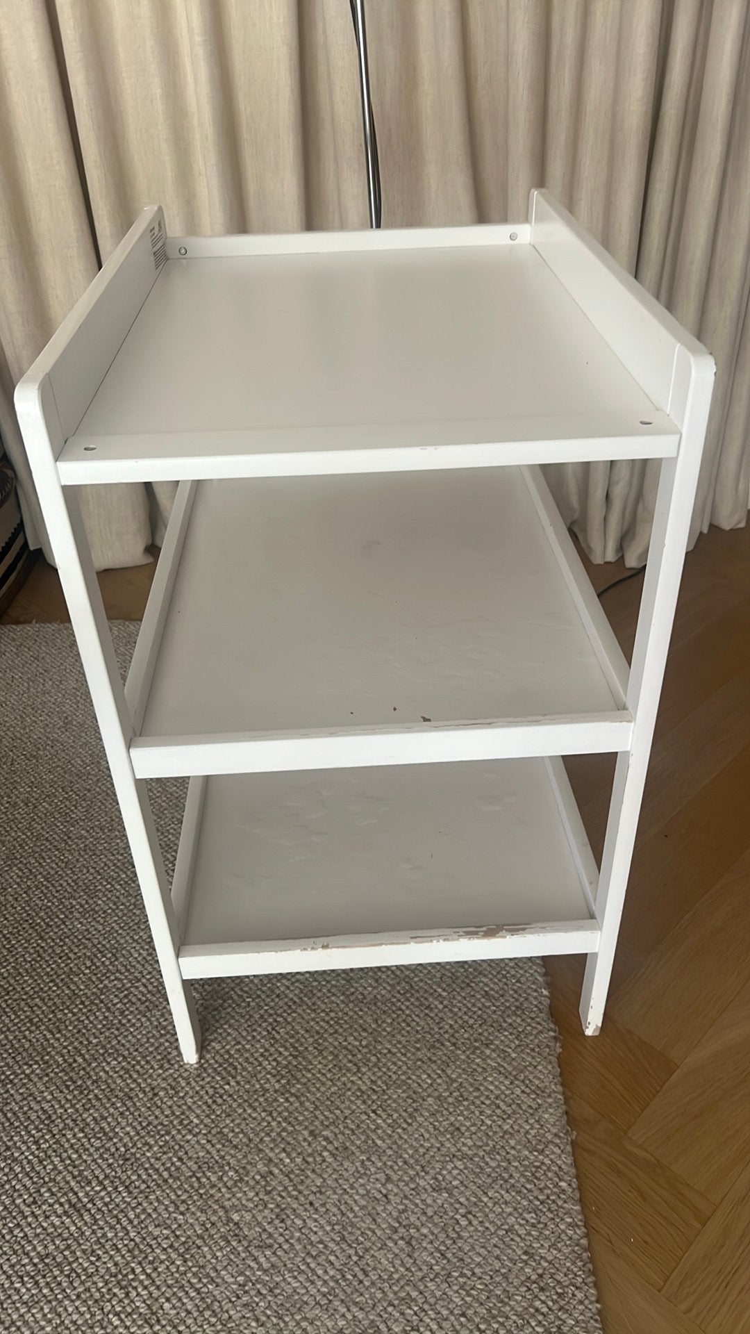 Luiertafel wit, Gebruikt, Minder dan 75 cm, 70 cm of meer, Opstaande rand