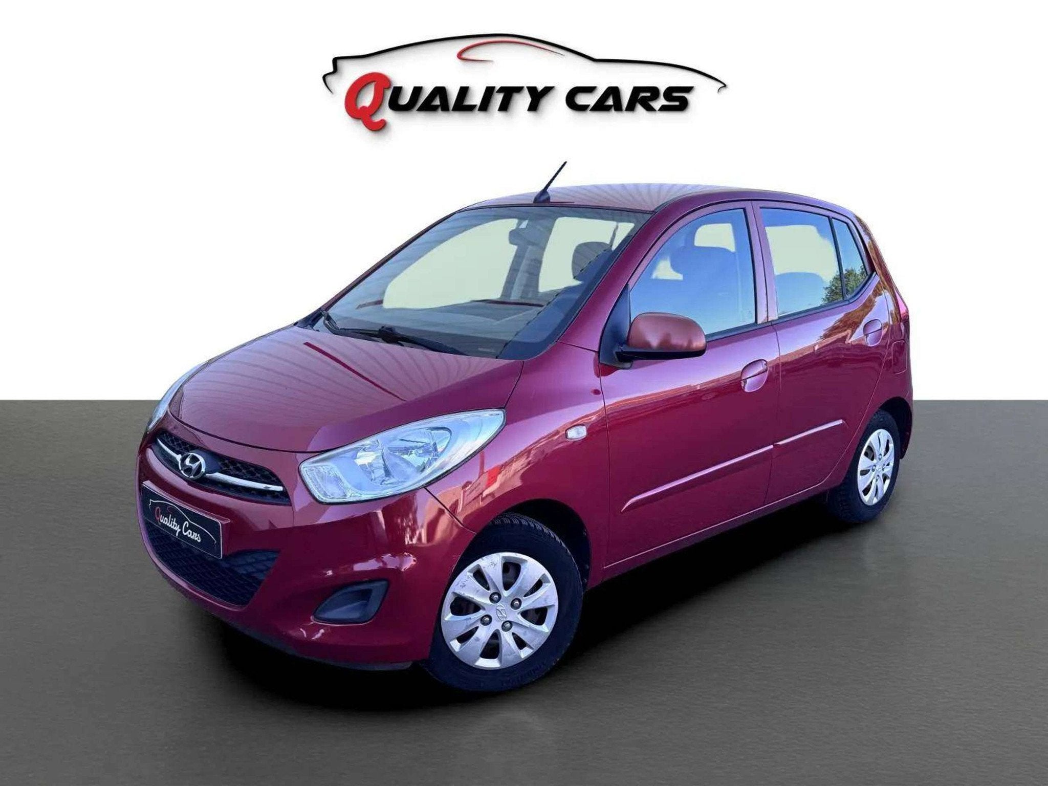 Hyundai i10 1.1i | 58.000 KM | Navi | CarPlay | Garantie, Auto's, Euro 5, Stof, Gebruikt, Zwart
