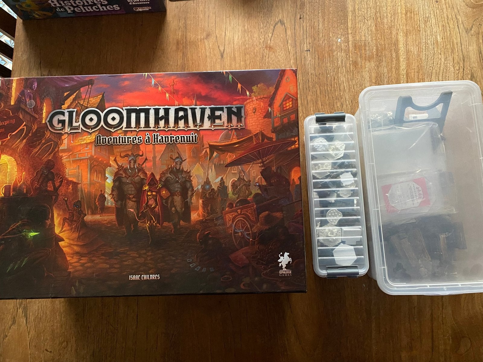 GLOOMHAVEN + Décors 3D + Inserts + Pièces métal (NEUF), Hobby en Vrije tijd, Ophalen of Verzenden, Nieuw