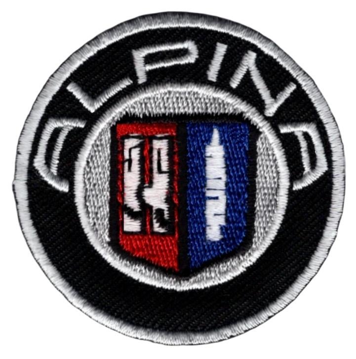 BMW Alpina stoffen opstrijk patch embleem #1, Verzenden, Nieuw