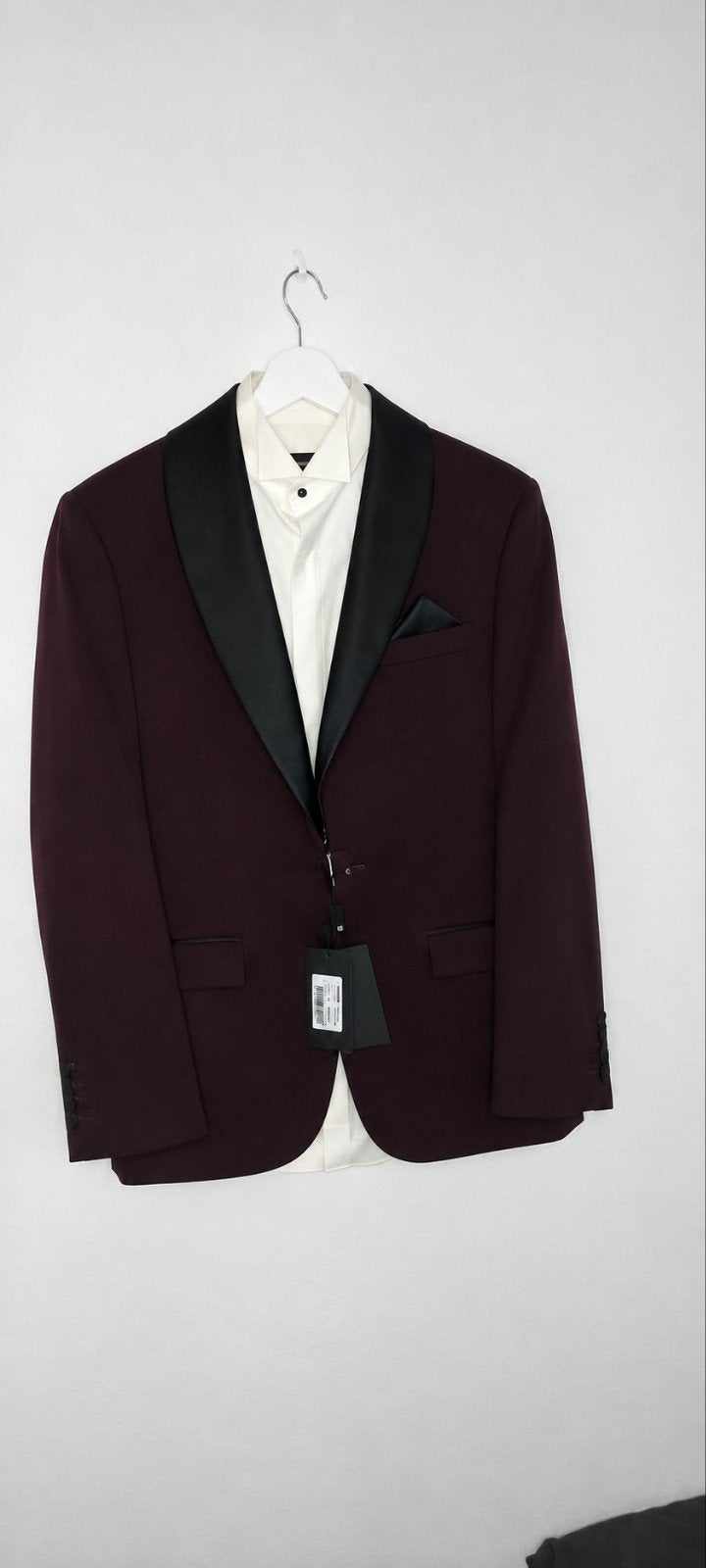 nieuwe bordeaux kostuum te koop, Kleding | Heren, Ophalen of Verzenden, Nieuw, Maat 48/50 (M), Dm