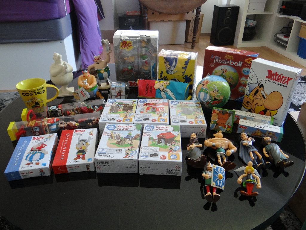 Asterix-objecten, Kinderen en Baby's, Speelgoed | Overig, Ophalen, Gebruikt