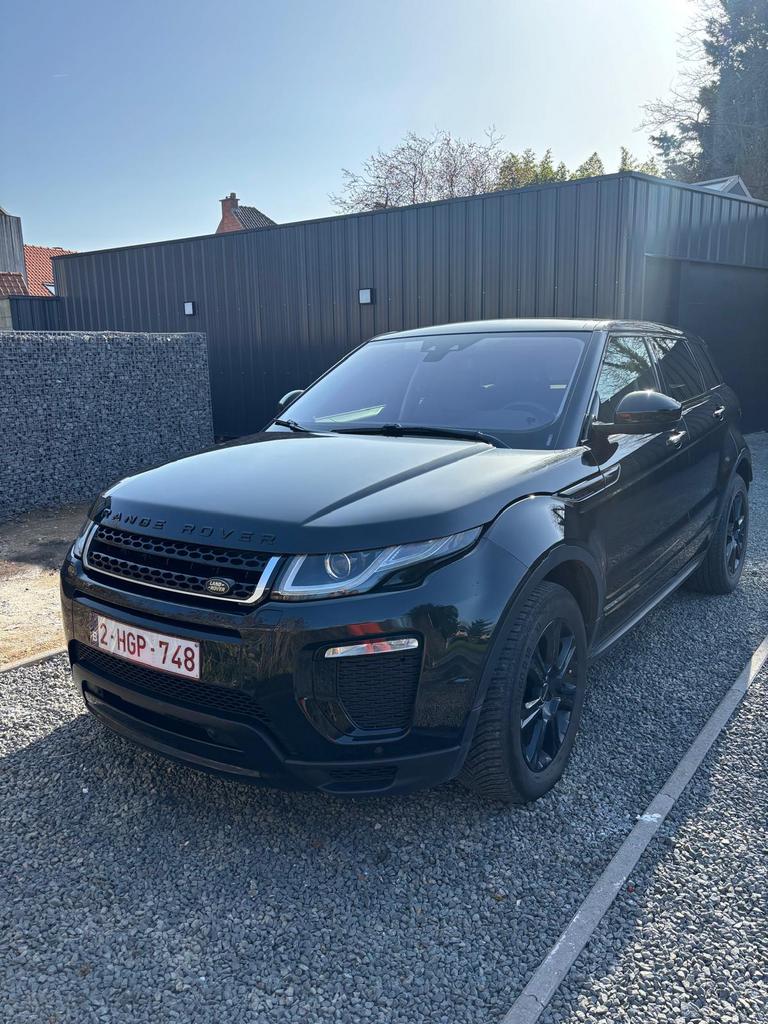 Range rover Evoque, Auto's, Automaat, Zwart, Diesel, Particulier