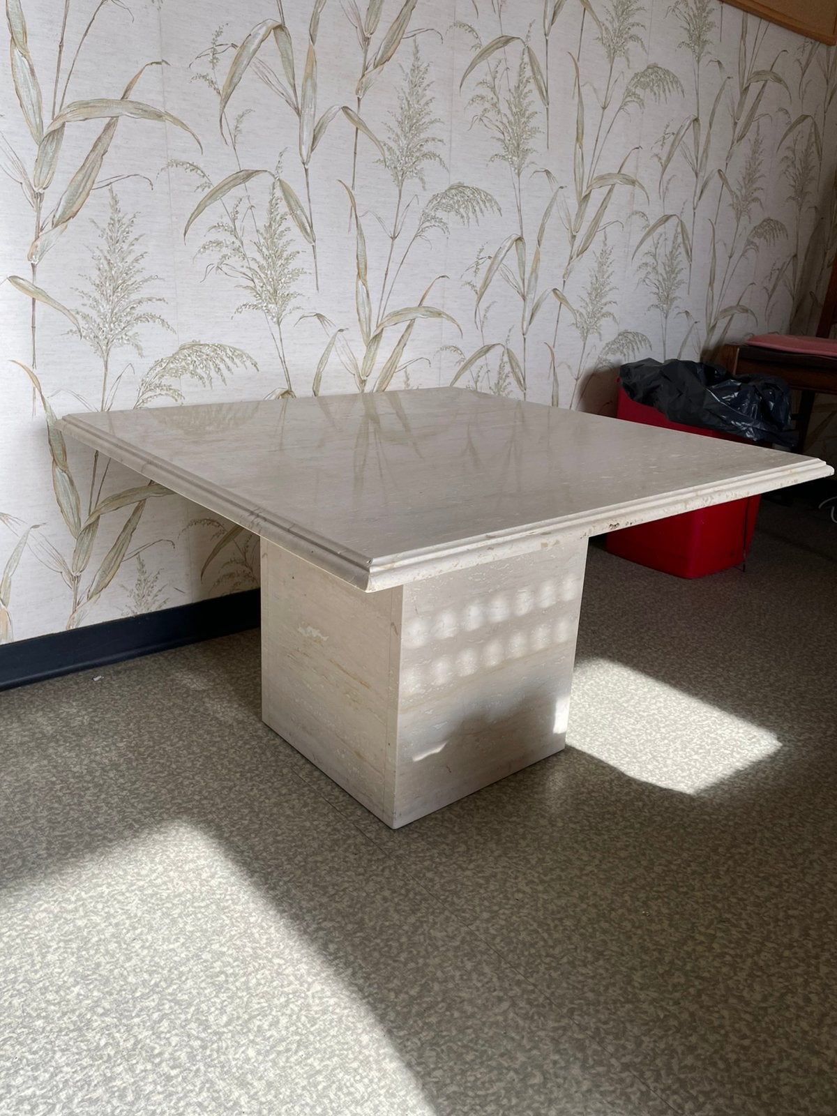 Marmeren salontafel, Huis en Inrichting, Ophalen, Zo goed als nieuw