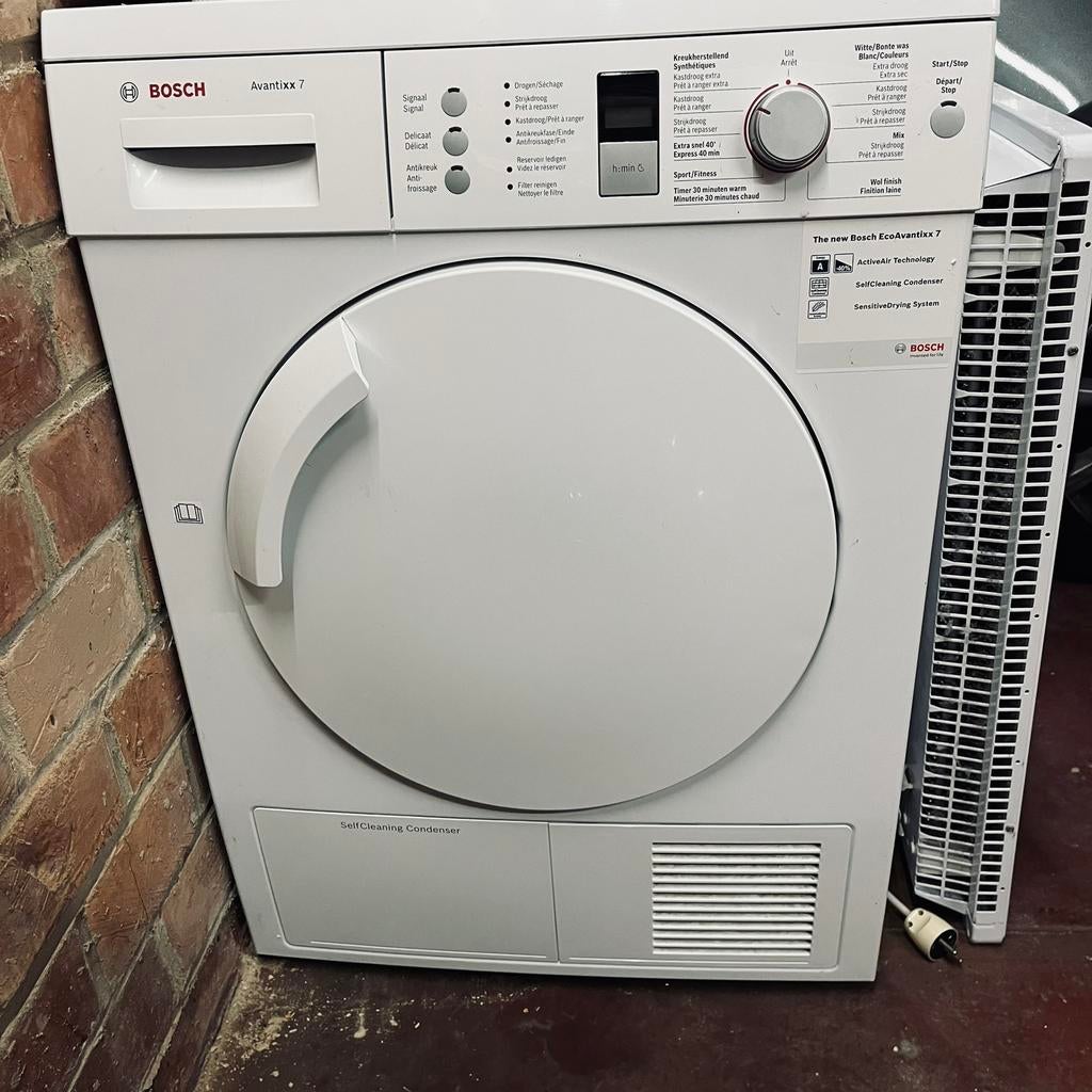 SECHOIR BOSCH AVANTIXX 7, Enlèvement, Utilisé, À condensation, 85 à 90 cm