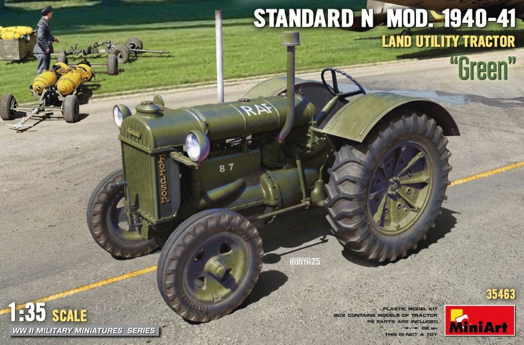 MINIART 35463 LAND UTILITY TRACTOR STANDARD N “GREEN” 1/35, Overige merken, 1:32 tot 1:50, Overige typen, Nieuw