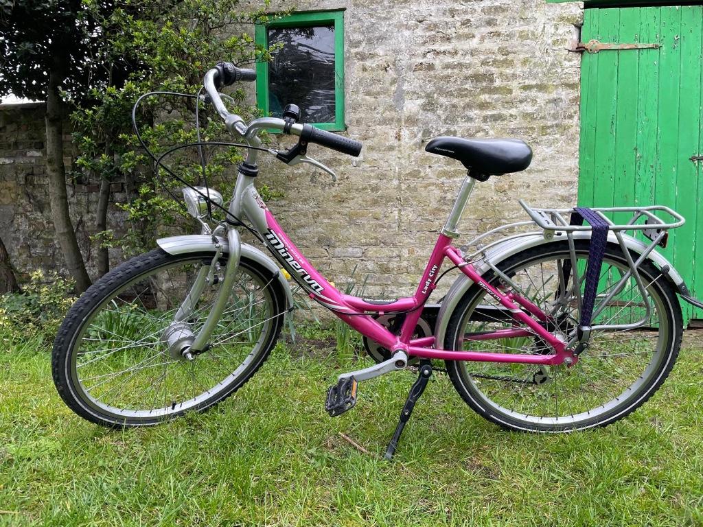 Kinderfiets, Fietsen en Brommers, Ophalen, Versnellingen, Minerva, Gebruikt