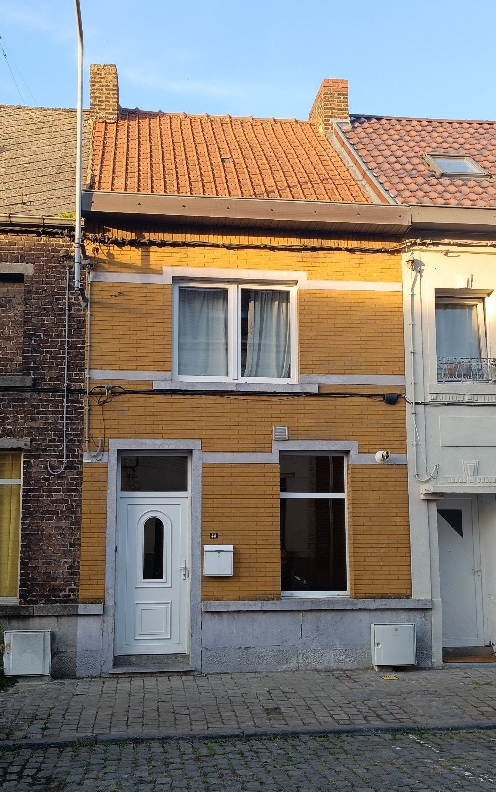 Maison 2 chambres avec jardin -PEB B & Électricité conforme, Maison 2 façades, Jemappes, 124 m², Province de Hainaut