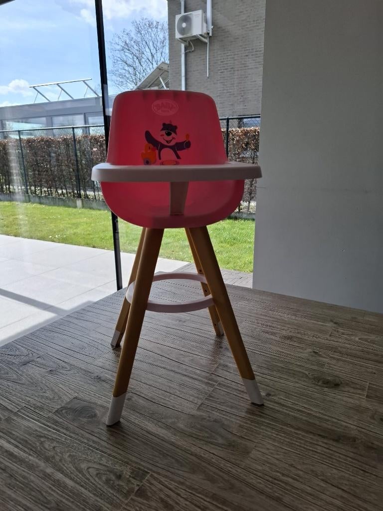 Baby born - eetstoel, Kinderen en Baby's, Ophalen, Gebruikt, Overige typen
