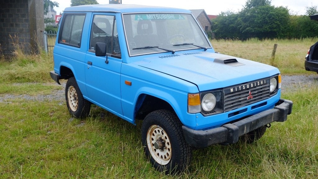 Mitsubishi Pajero l044 / l040, Auto's, Mitsubishi, Blauw, Pajero, Particulier, 4x4