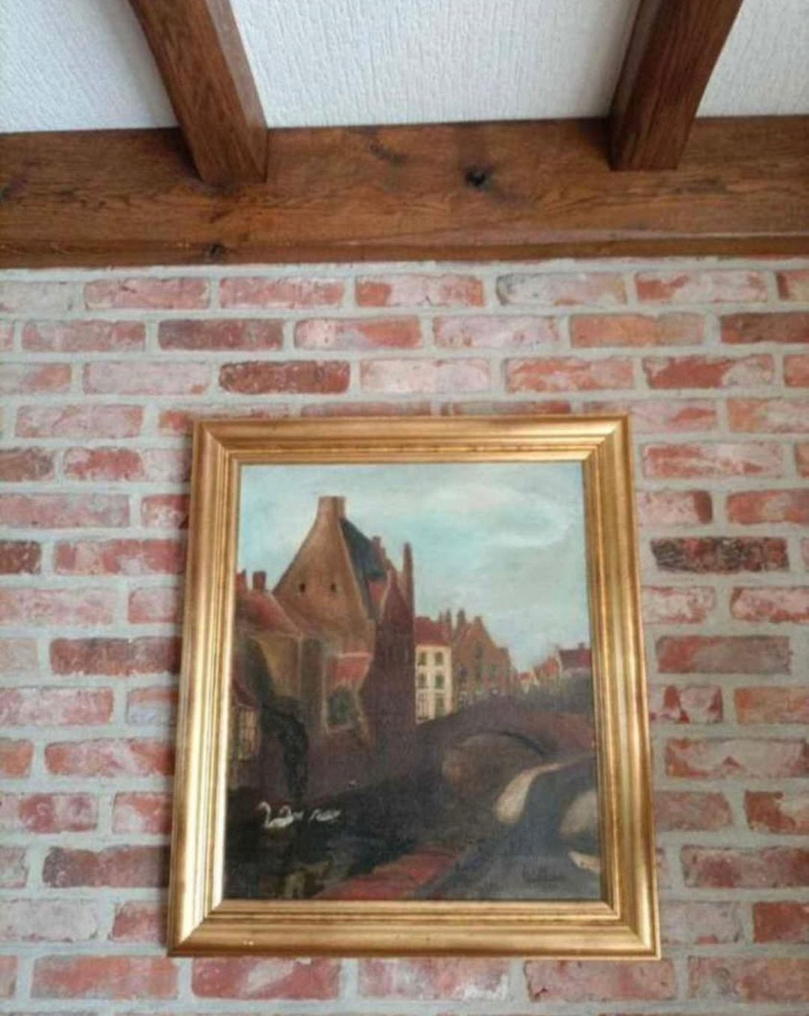 Antiek Brugs Schilderij, Enlèvement