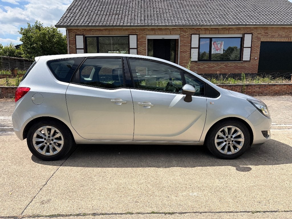 Opel Meriva 1.4 Benzine Automaat, Auto's, Automaat, Dealer onderhouden, 5 zetels, Particulier