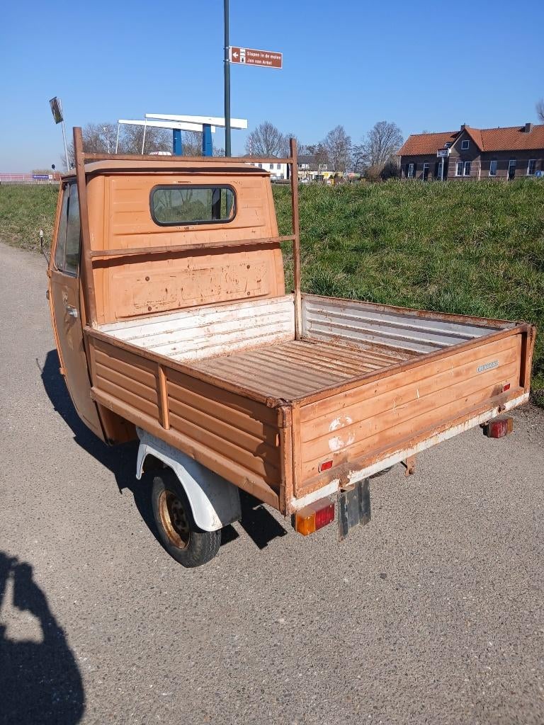 Piaggio Ape Vespacar Tuk Tuk voor opmaak of decoratie, Ophalen, Gebruikt, Piaggio