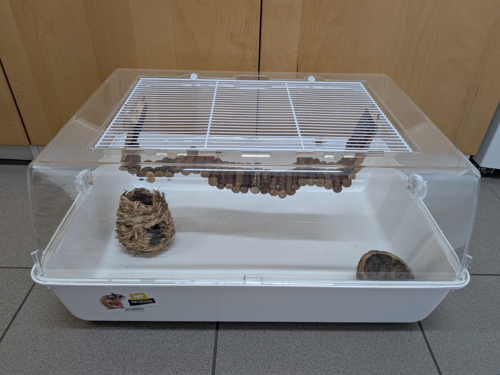 Hamsterkooi met accessoires, Ophalen of Verzenden