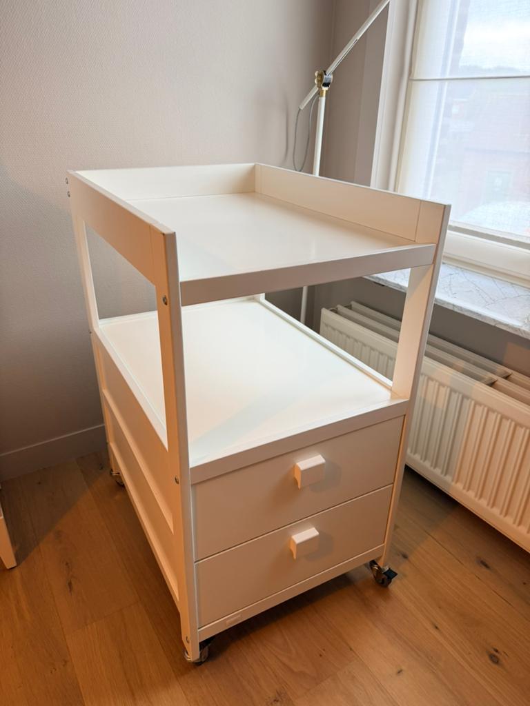 Quax luiertafel met lades (set), Kinderen en Baby's, Ophalen, Zo goed als nieuw