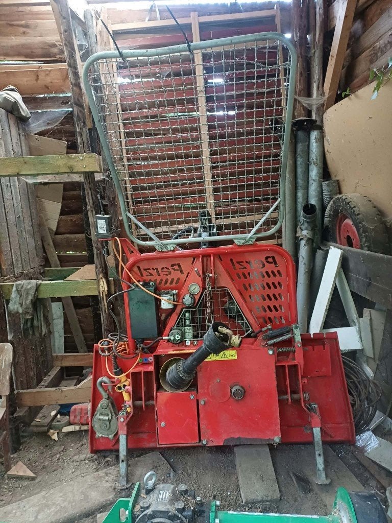 Perzl boslier FSW 55H 5,5t electro-hydro, Ophalen, Gebruikt, Elektrisch