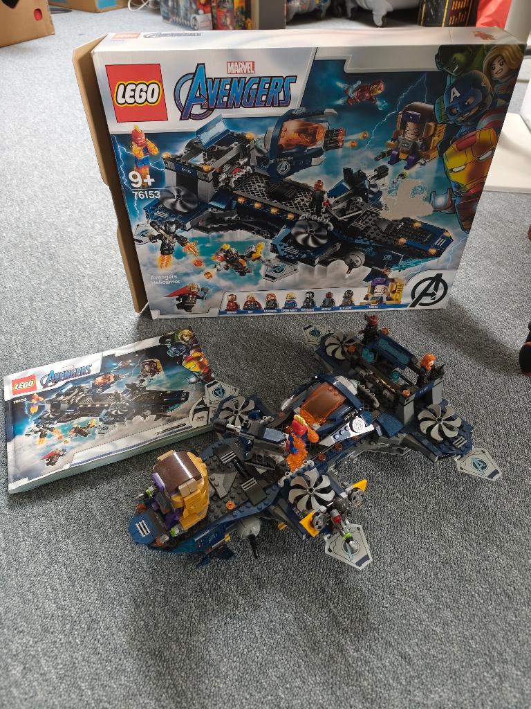 L'héliporteur des Avengers 76153 | Marvel, Marvel, Lego, Enlèvement, Utilisé