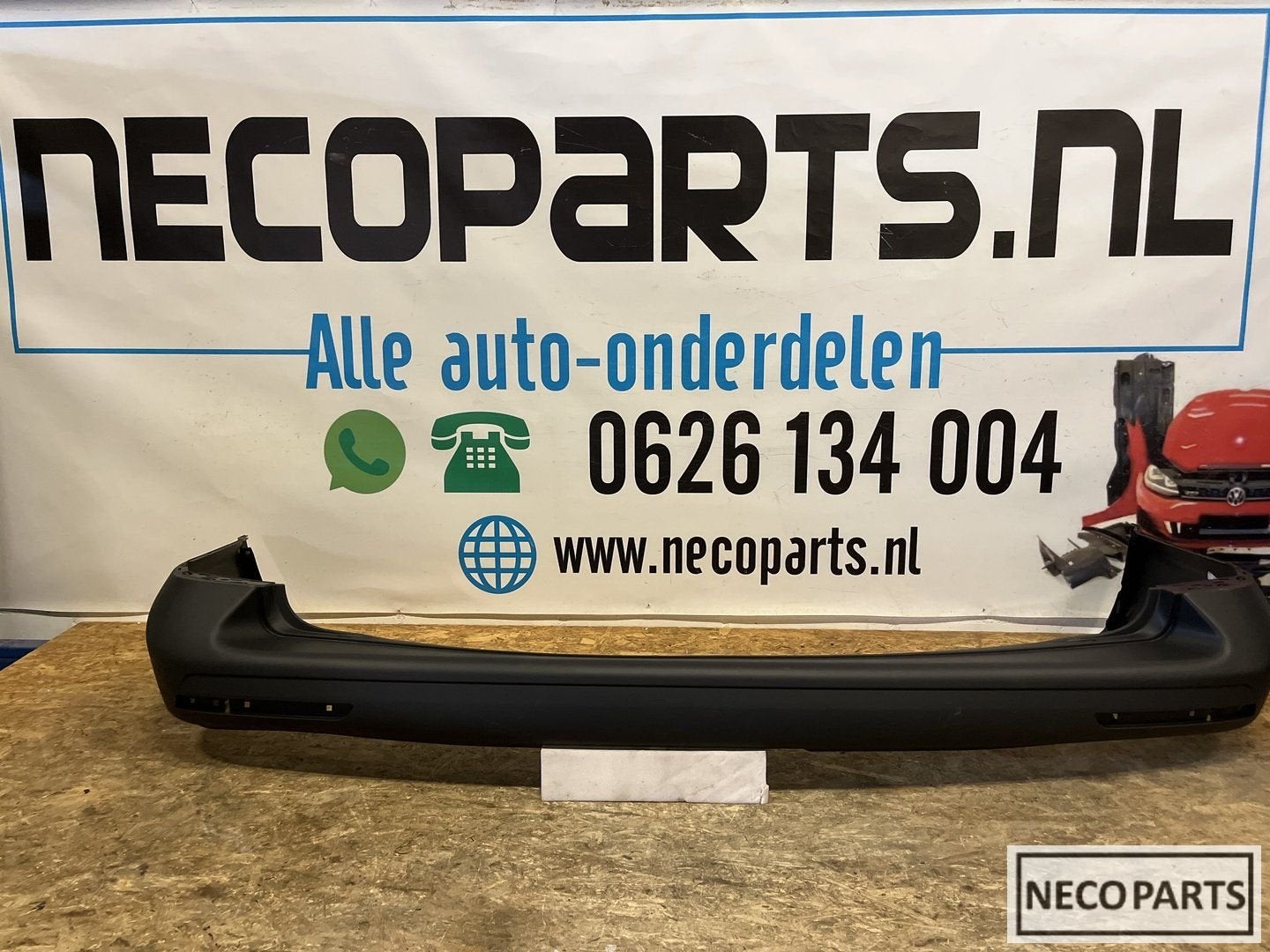 VOLKSWAGEN TRANSPORTER T6 T6.1 VOORBUMPER BUMPER ORIGINEEL, Arrière, Volkswagen, -, Utilisé