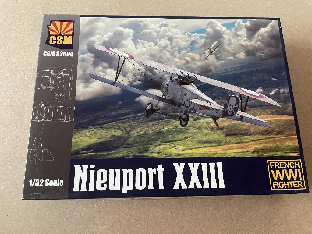CSM 1:32 Nieuport XXIII, Overige merken, Ophalen of Verzenden, Zo goed als nieuw, Groter dan 1:72