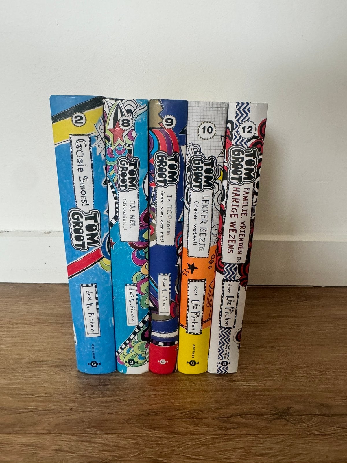 5 boeken Tom Groot, Boeken, Ophalen of Verzenden, Zo goed als nieuw