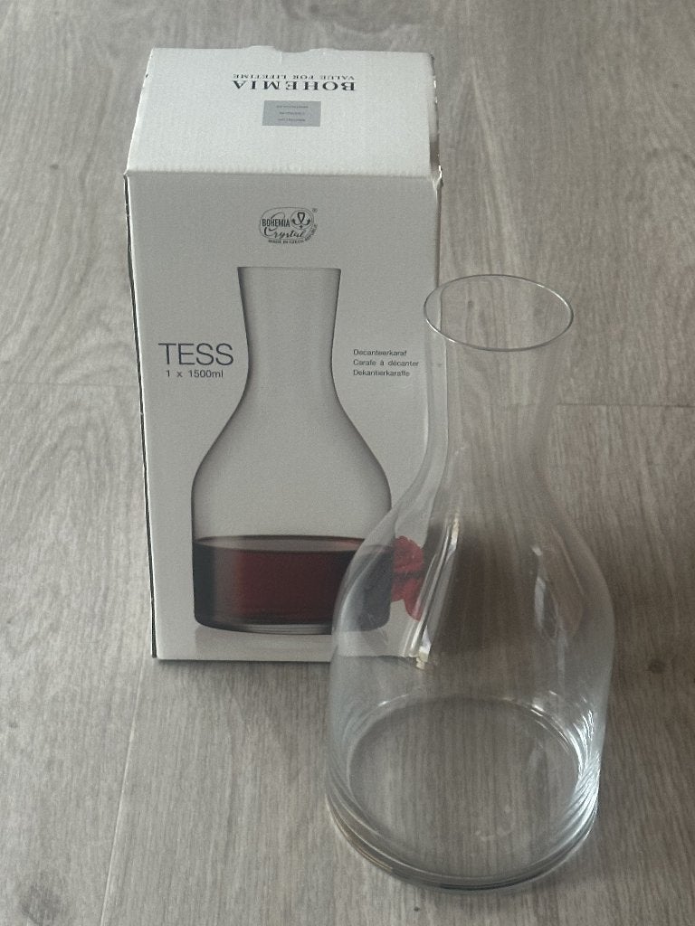 Set van 6 nieuwe BOHÈME CRYSTAL "karaf" - NIEUW - 25€, Huis en Inrichting, Overige typen, Ophalen, Nieuw, Overige materialen