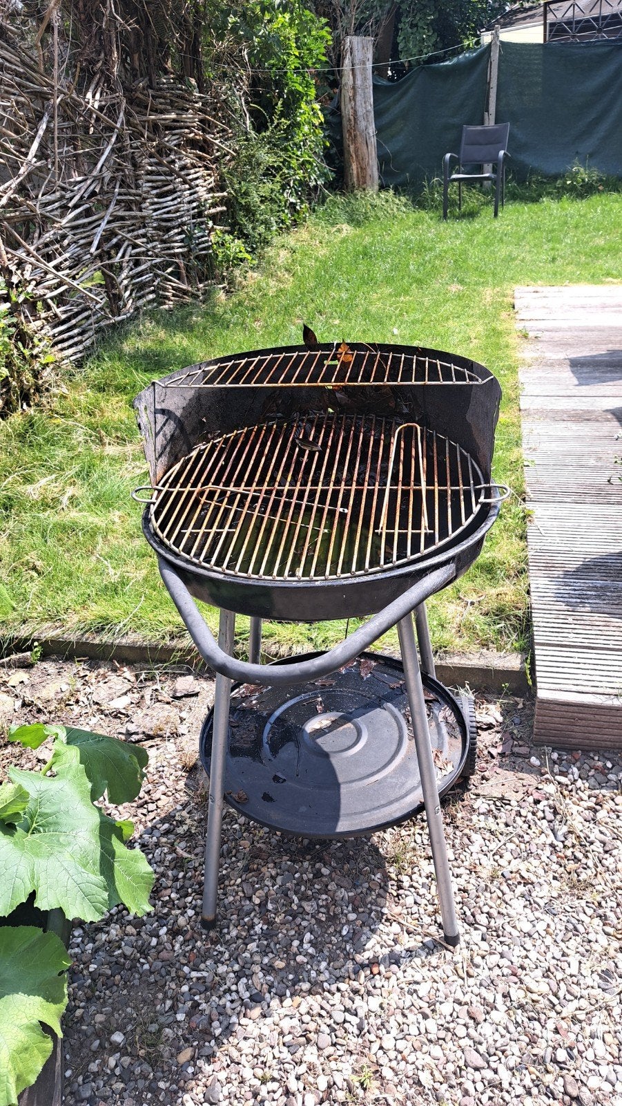 Barbecue, Ophalen