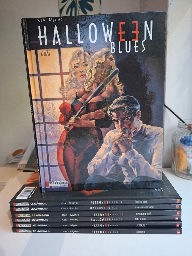 HALLOWEEN BLUES TOMES 1 à 7 SERIE COMPLETE TBE TOUS EO KAS, Livres, Série complète ou Série, Enlèvement ou Envoi, Comme neuf