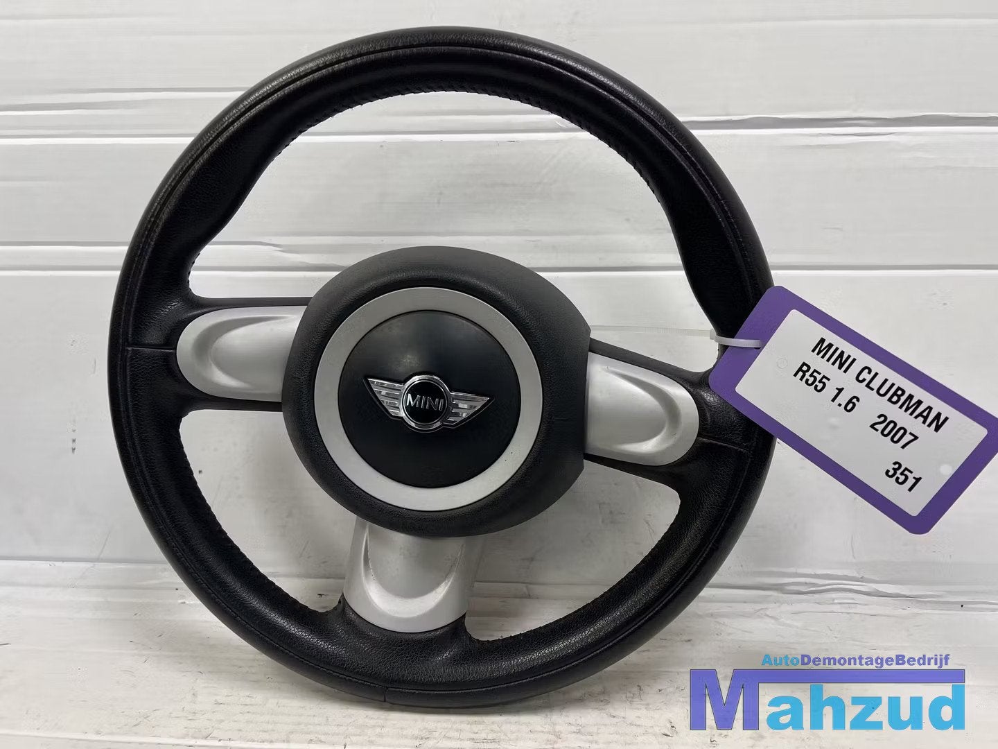 MINI CLUBMAN R55 Stuurwiel stuur met airbag 2006-2015, Customer.service@mini.co.uk, BMW AG, Petuelring 130
80788  Munich, DE, Mini