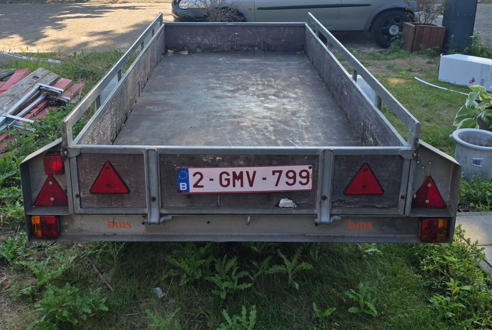 Aanhangwagen te koop, Enlèvement, Comme neuf