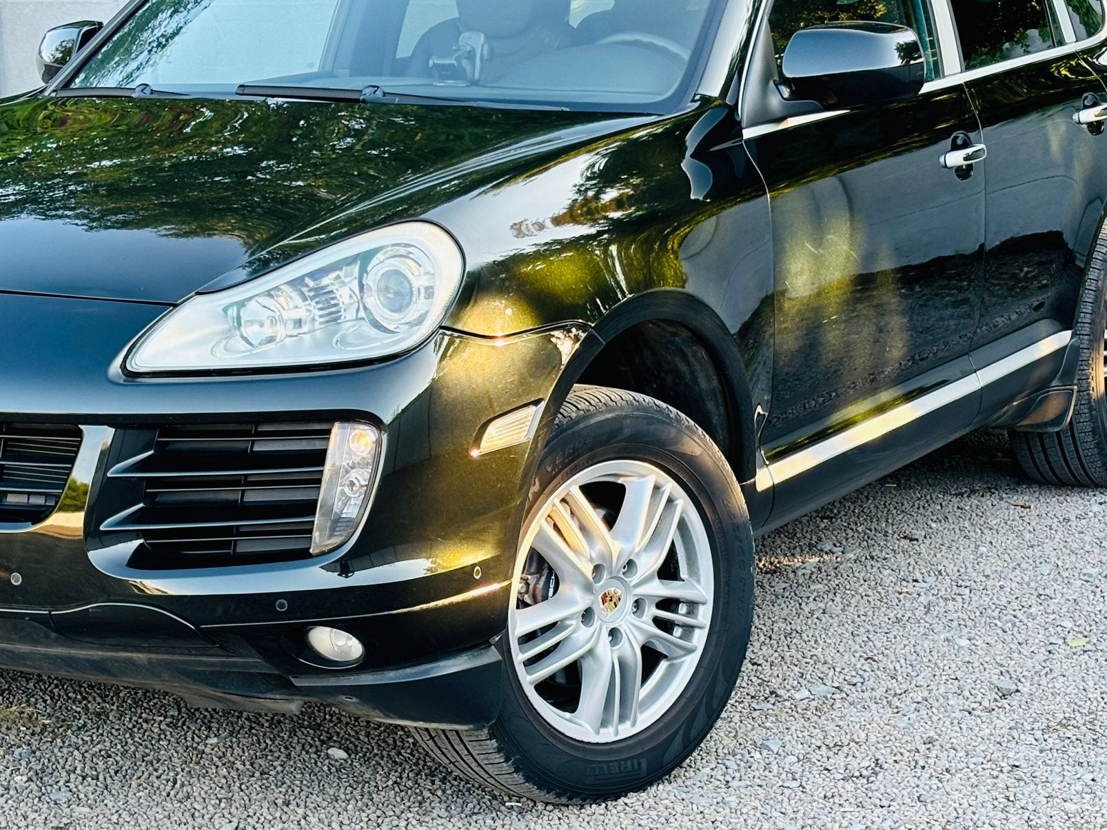 PORSCHE CAYENNE 3.6 FACELIFT 1STE EIGENAAR, Autos, Porsche, Cuir, Achat, Entretenue par le concessionnaire, Noir