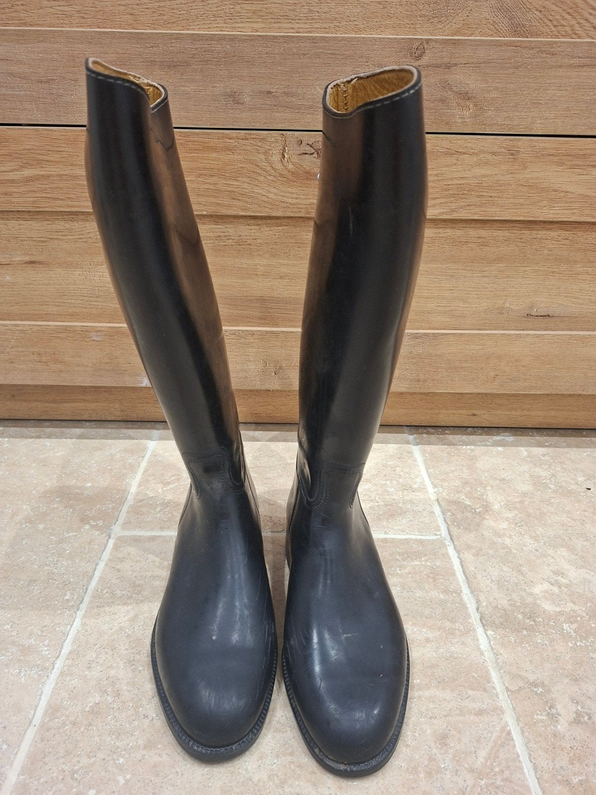 Eagle Brine Cut 34 zwarte rijlaarzen, Ophalen of Verzenden, Zwart, Aigle