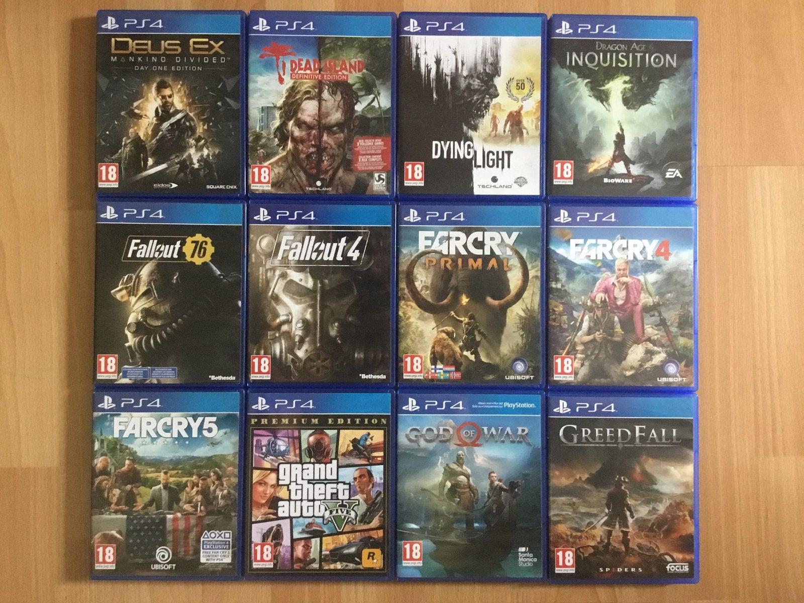 PS4 games, Games en Spelcomputers, Games | Sony PlayStation 4, Ophalen of Verzenden, Vanaf 18 jaar