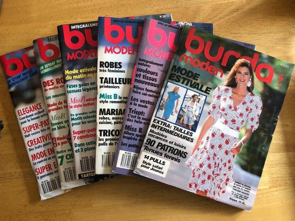 Tijdschriften Burda (Taal: frans), Ophalen, Zo goed als nieuw, Burda