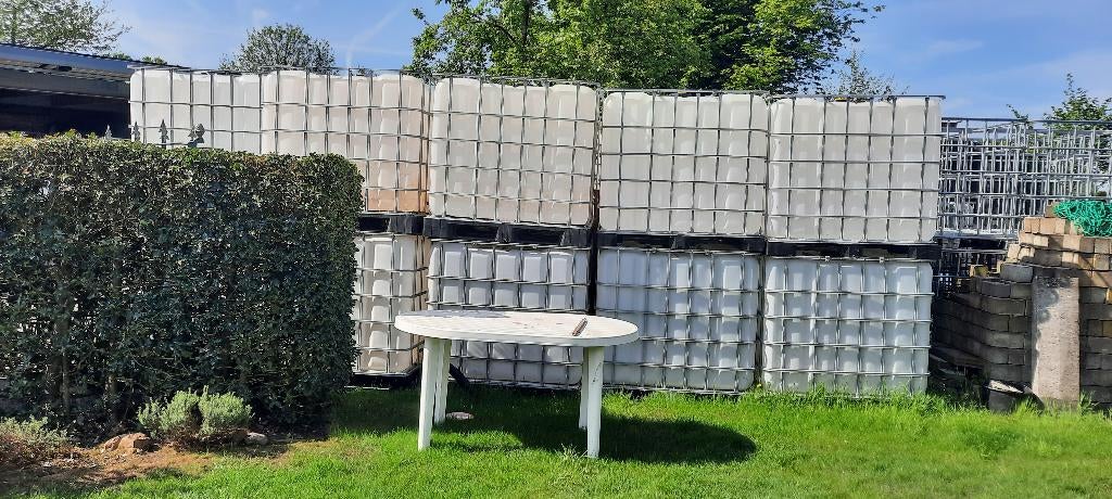 WATERTANKS VOOR OP BOUWWERF 1050 LITER, Doe-het-zelf en Bouw, Ophalen, 2920 kalmthout, Zo goed als nieuw, Frank.tradinglink.maurits@gmail.com