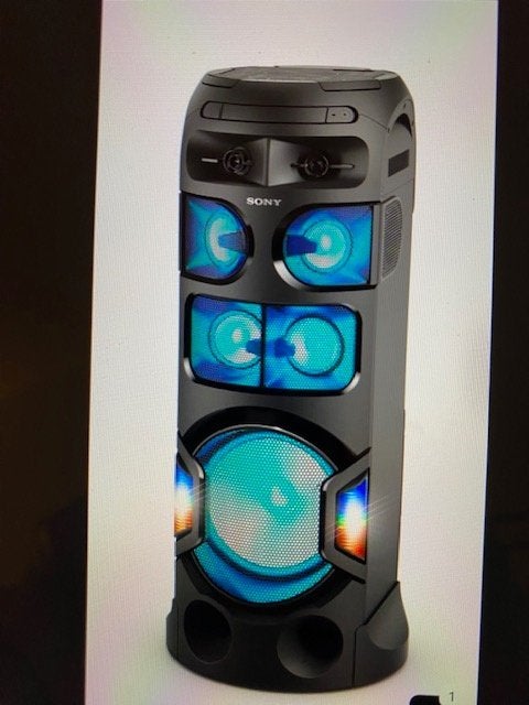 Enceinte SONY MHCV82D CEL Bluetooth gros son surround, Enceinte portable, Comme neuf, Enlèvement, Sony