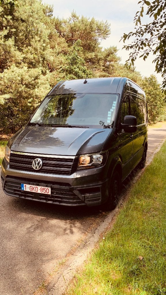Bestelwagen VW Crafter  2018, Autos, Capteur de stationnement, Euro 6, 3 places, Volkswagen