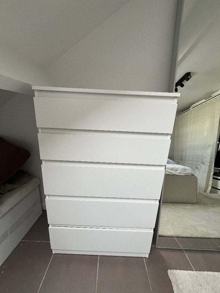 Ladekast Kullen Ikea, 25 à 50 cm, 5 tiroirs ou plus, Comme neuf, Synthétique