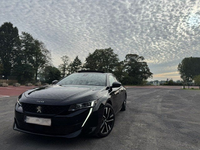 Peugeot 508 1.6 PureTech GT Line S, Auto's, Dealer onderhouden, 4 cilinders, Leder en Stof, Zwart