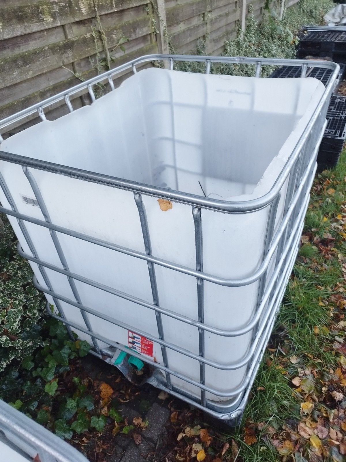 icb vaten, Doe-het-zelf en Bouw, Ophalen