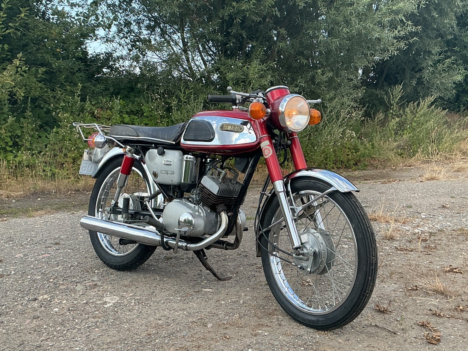 Yamaha AS1 (RD125), Motoren, 2 cilinders, Occasion, 125 cc, 11 kW of minder