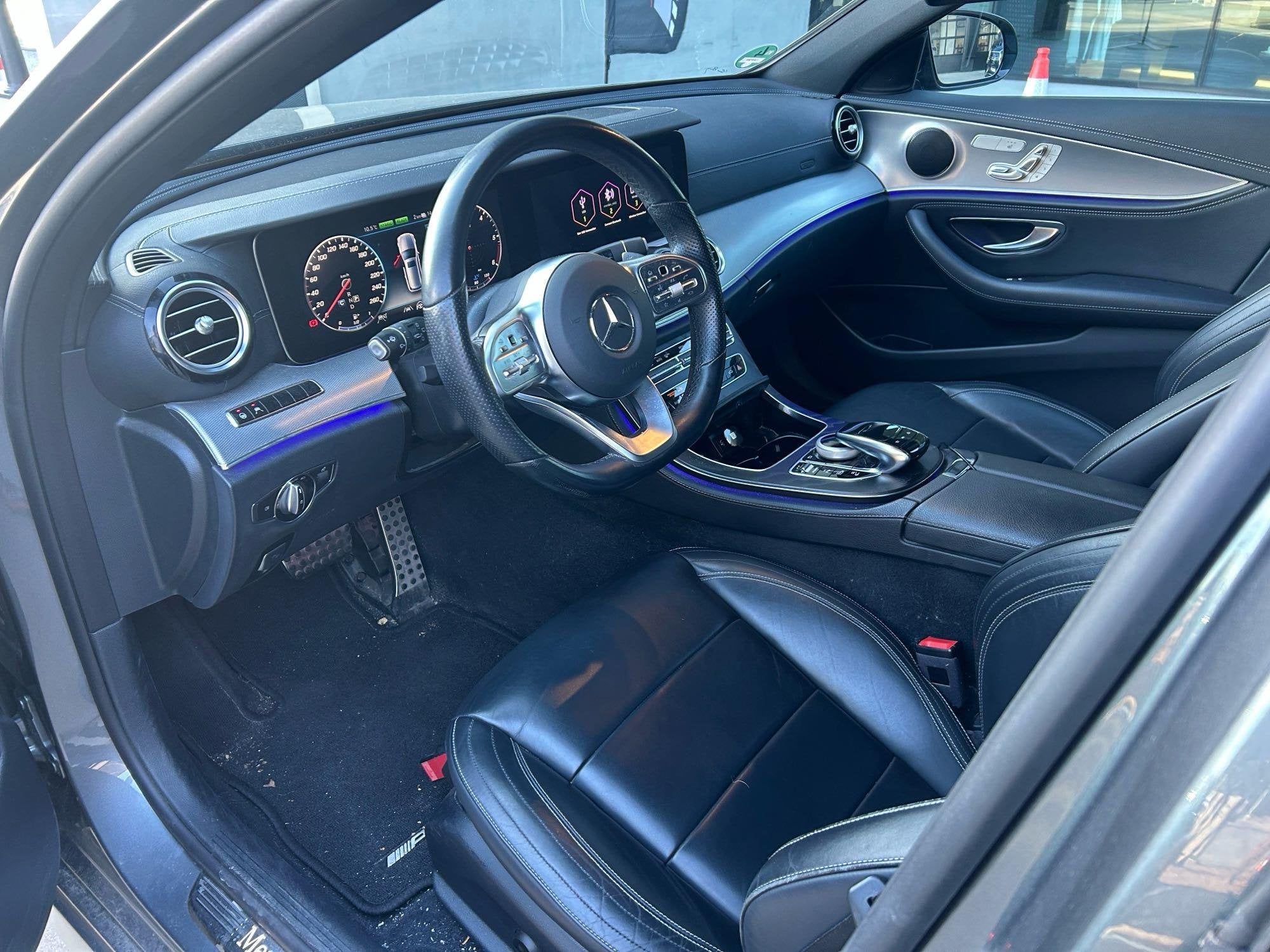Mercedes-Benz E-Klasse 300 de AMG Line Break + NAPPA LEDER +, Autos, Argent ou Gris, 15 g/km, Entreprise, Electronic Stability Program (ESP)