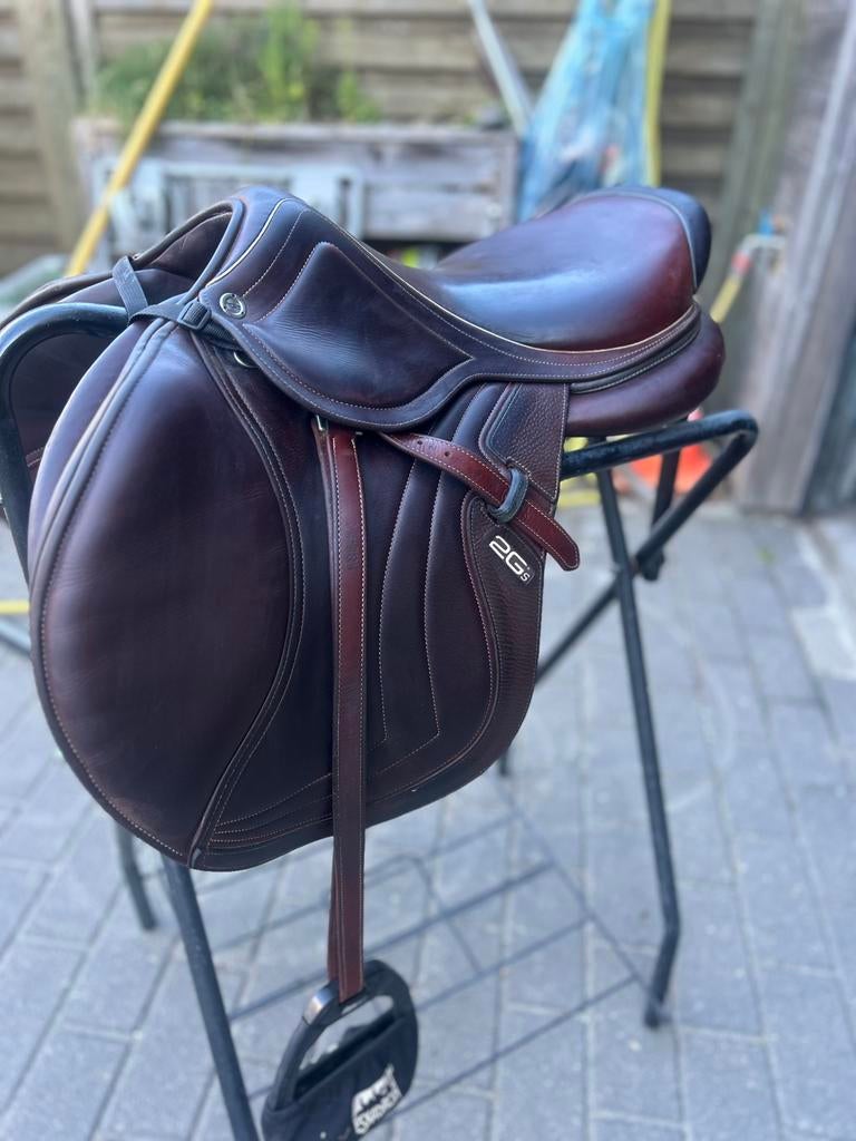 CWD 2Gs mademoiselle SE32 3C 17,5” van 2019, Animaux & Accessoires, Chevaux & Poneys | Selles, Enlèvement, Comme neuf, Obstacle